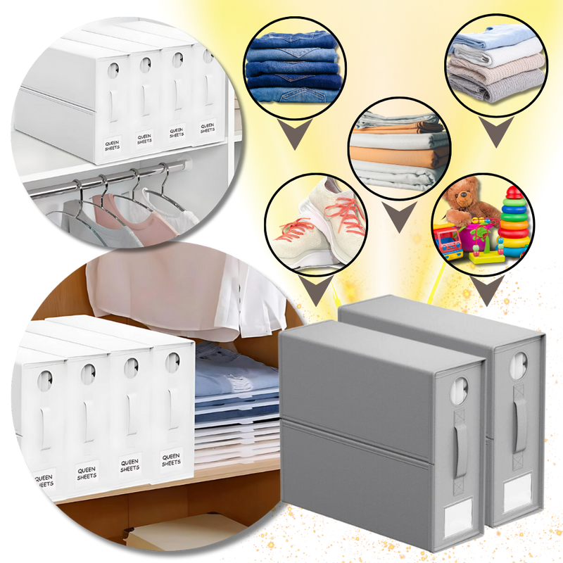 Organisateur cubique à fenêtre transparente