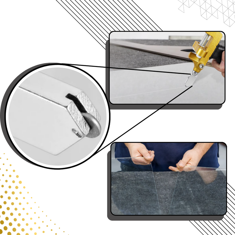 Coupe-verre en acier au tungstène