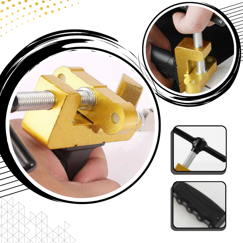 Coupe-verre en acier au tungstène