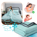 Couverture rafraîchissante et relaxante