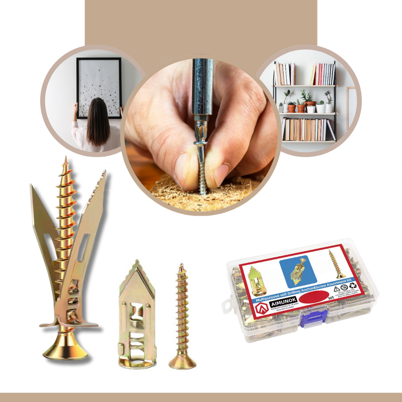 Kit de fixation mural 18 pièces