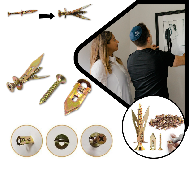 Kit de fixation mural 18 pièces