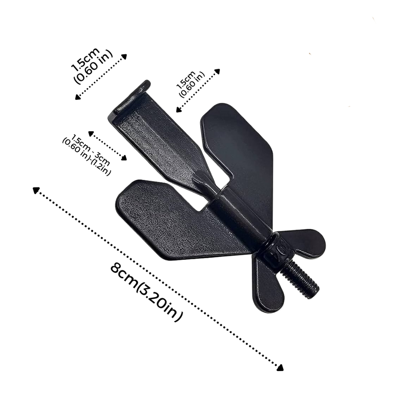 Serrure de porte de voyage universelle sans perçage