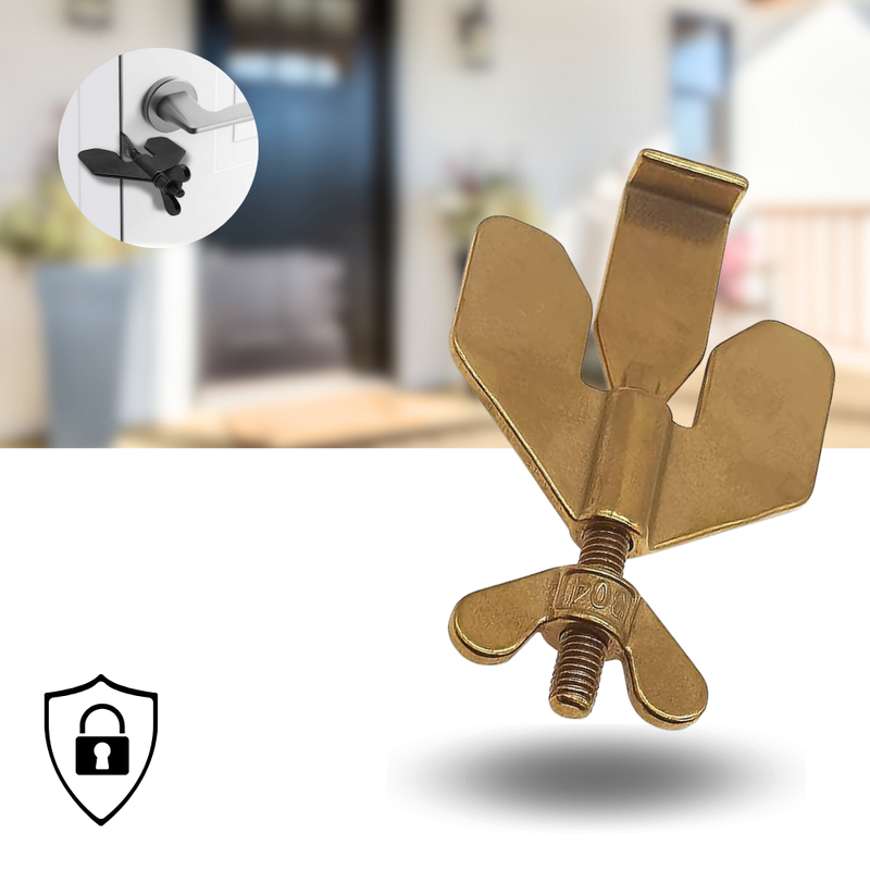 Serrure de porte de voyage universelle sans perçage