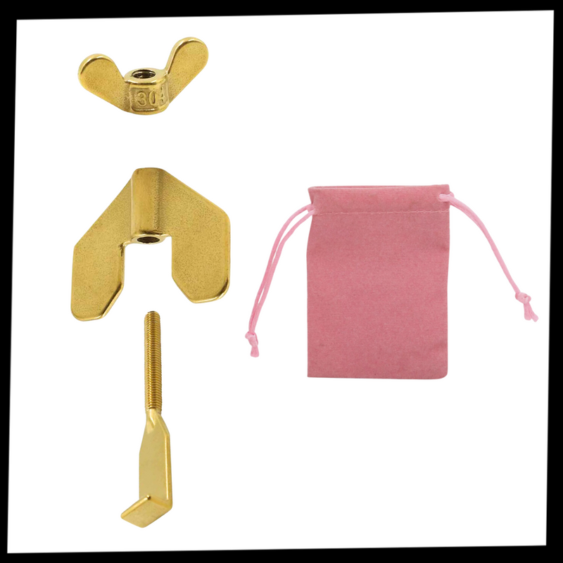 Serrure de porte de voyage universelle sans perçage