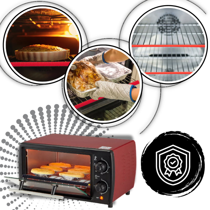 Protecteur universel de grille de four en silicone