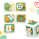 Jouet cube sensoriel 6 en 1