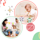 Jouet cube sensoriel 6 en 1