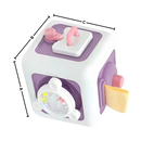 Jouet cube sensoriel 6 en 1