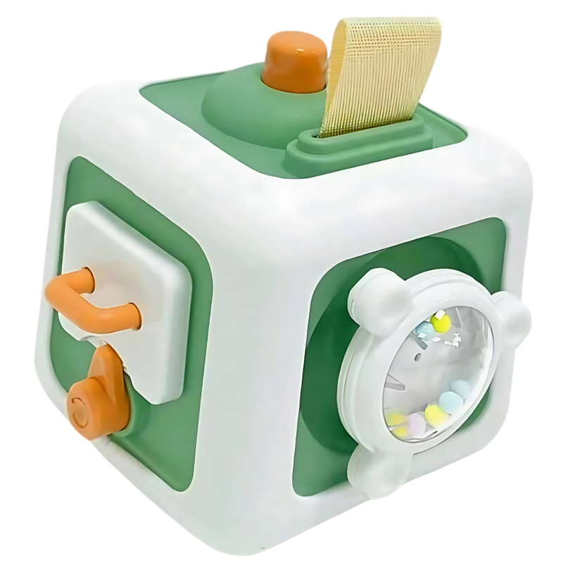 Jouet cube sensoriel 6 en 1