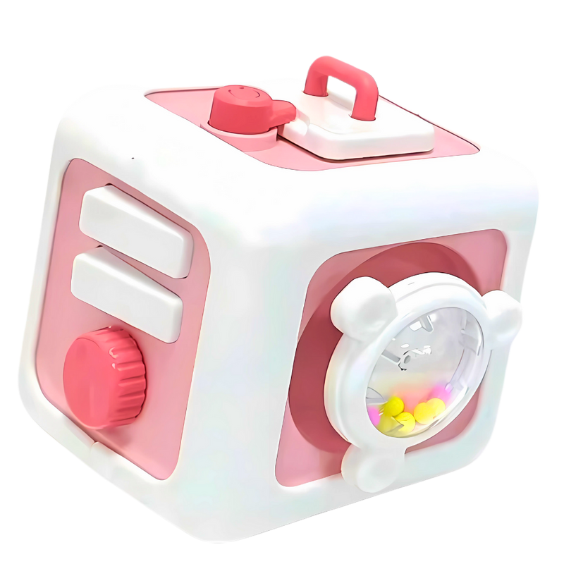 Jouet cube sensoriel 6 en 1