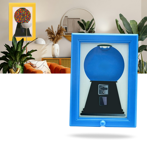 Distributeur de bonbons cadre mural