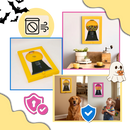 Distributeur de bonbons cadre mural