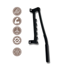 Fendeur de bois de chauffage mural