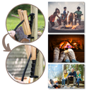 Fendeur de bois de chauffage mural