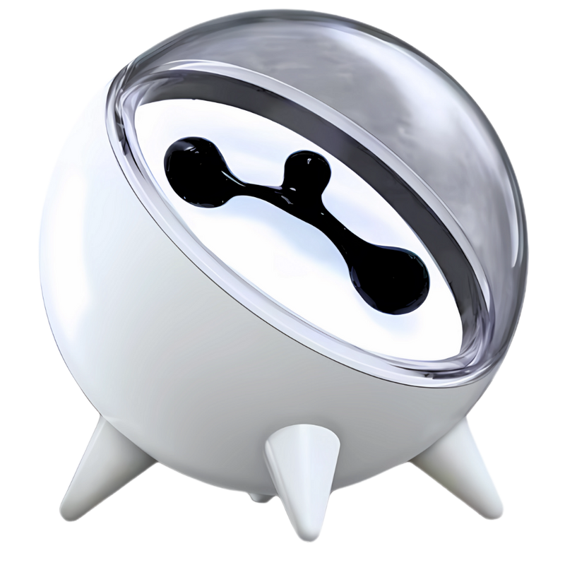 Enceinte magnétique à ferrofluide dansant