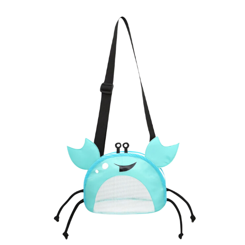 Sac de plage imperméable pour enfant en forme de crabe