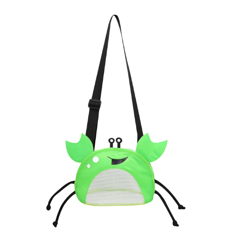 Sac de plage imperméable pour enfant en forme de crabe