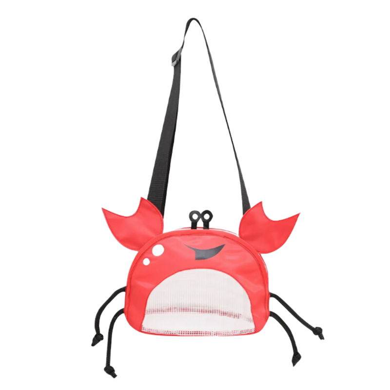 Sac de plage imperméable pour enfant en forme de crabe