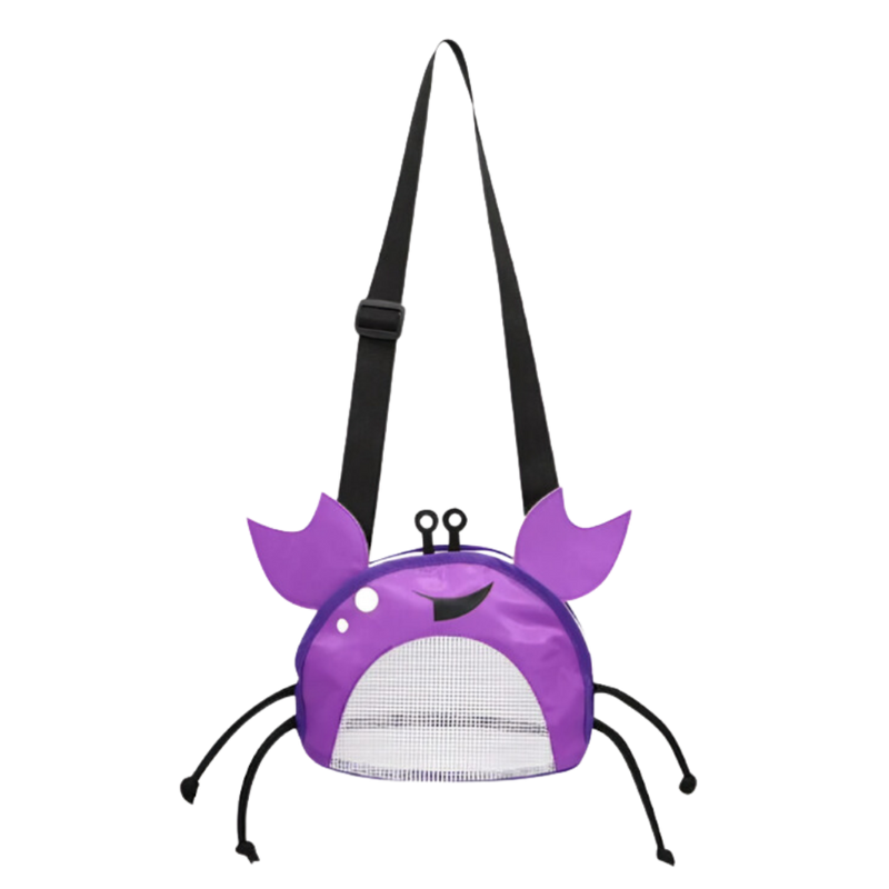 Sac de plage imperméable pour enfant en forme de crabe