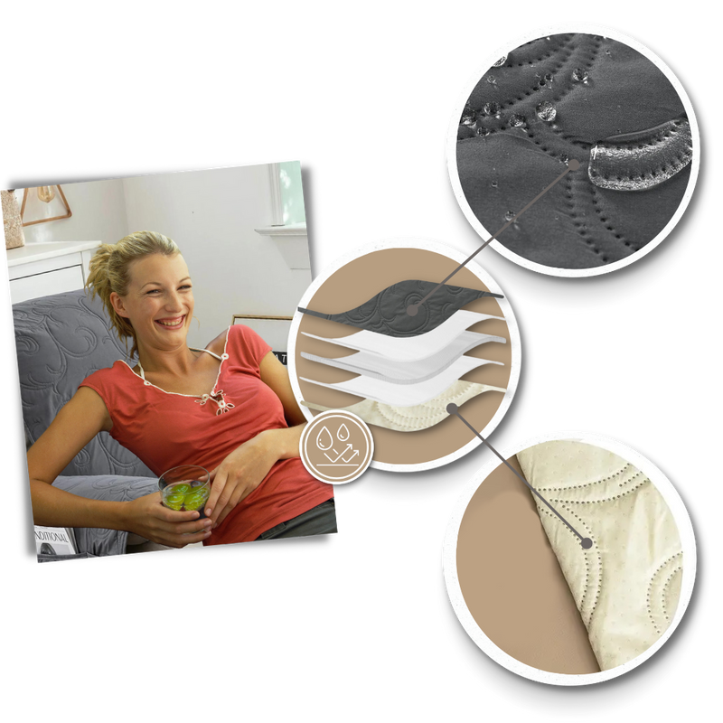 Housse de fauteuil inclinable imperméable