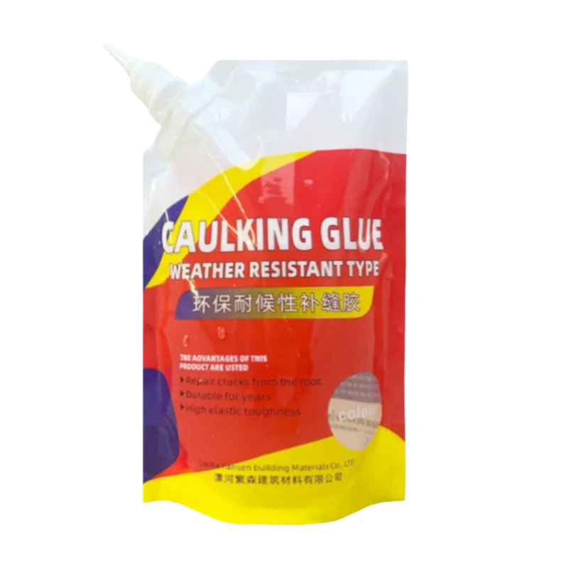 Colle de calfeutrage résistante aux intempéries