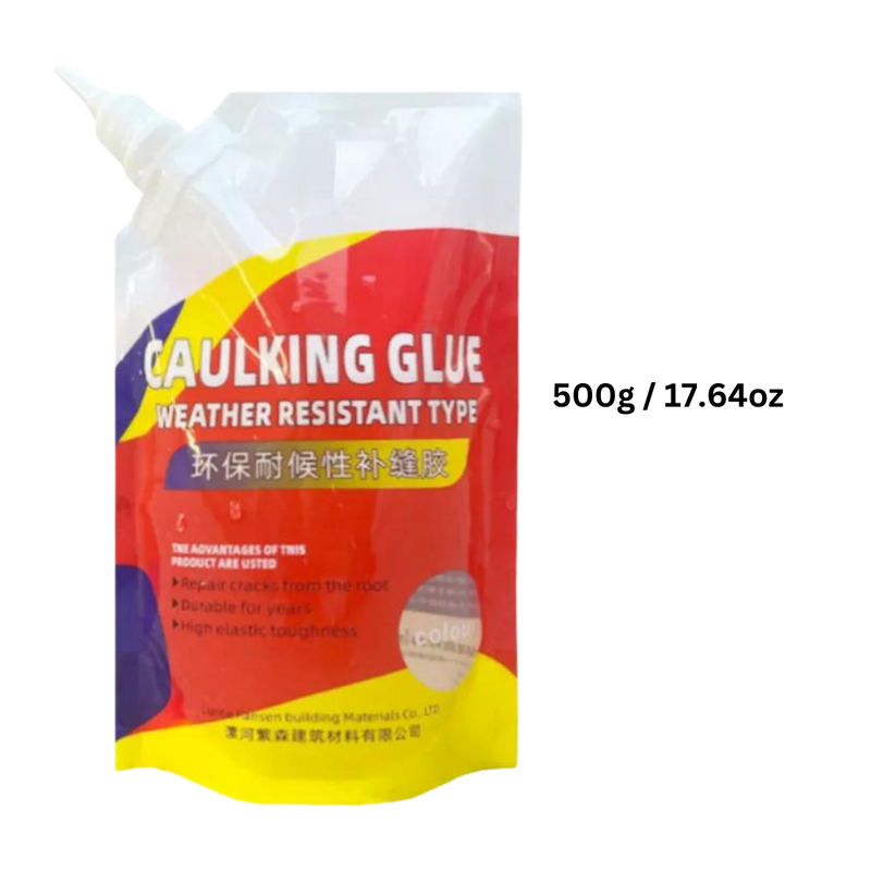 Colle de calfeutrage résistante aux intempéries