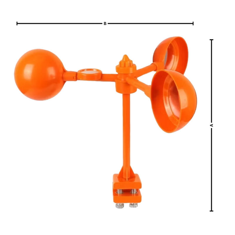 Répulsif d'oiseaux à système rotatif éolien