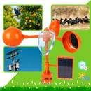 Répulsif d'oiseaux à système rotatif éolien