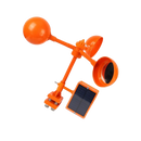 Répulsif d'oiseaux à système rotatif éolien