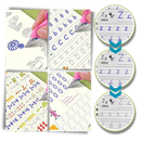 Cahier d'écriture effaçable à rainures