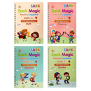 Cahier d'écriture effaçable à rainures