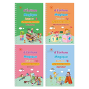 Cahier d'écriture effaçable à rainures