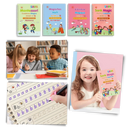 Cahier d'écriture effaçable à rainures