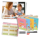 Cahier d'écriture effaçable à rainures