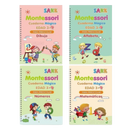 Cahier d'écriture effaçable à rainures