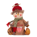 Sac-cadeau de Noël réutilisable à fermeture éclair